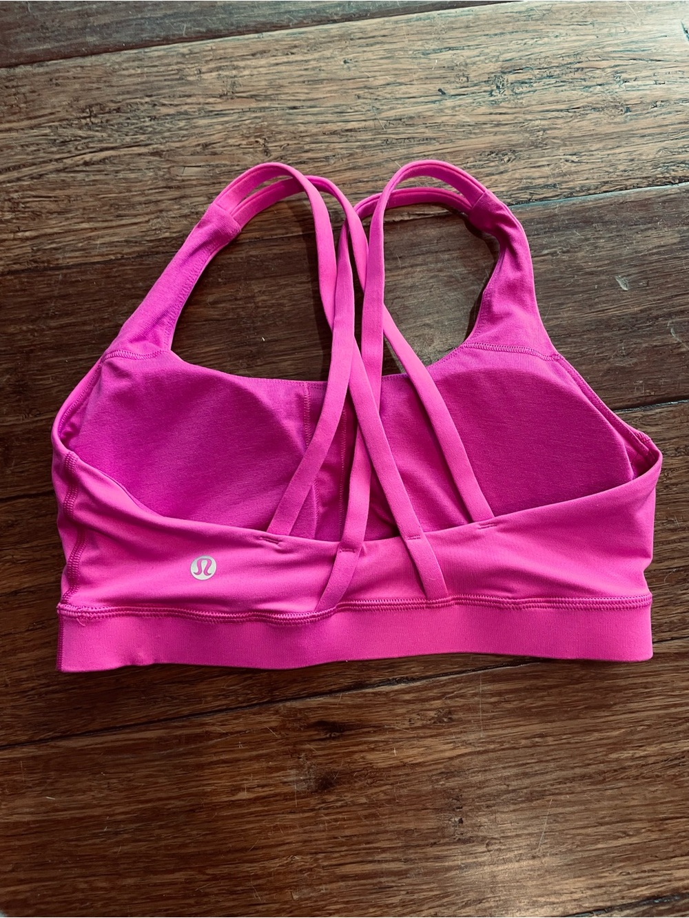 Lululemon Pink Sports Energy Bra - Picture 2 of 4